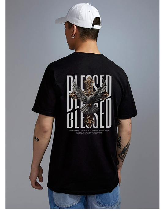 Blessed Oversized Graphic T-Shirt