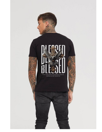 Blessed Oversized Graphic T-Shirt